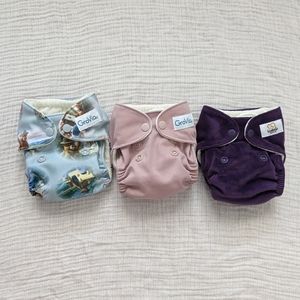 3 Grovia Newborn AIO Diapers